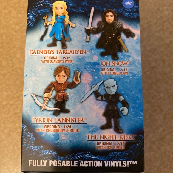 The Loyal Subjects 2020 Game of Thrones White Walker Action Vinyl Figure NIB - Picture 2 of 6